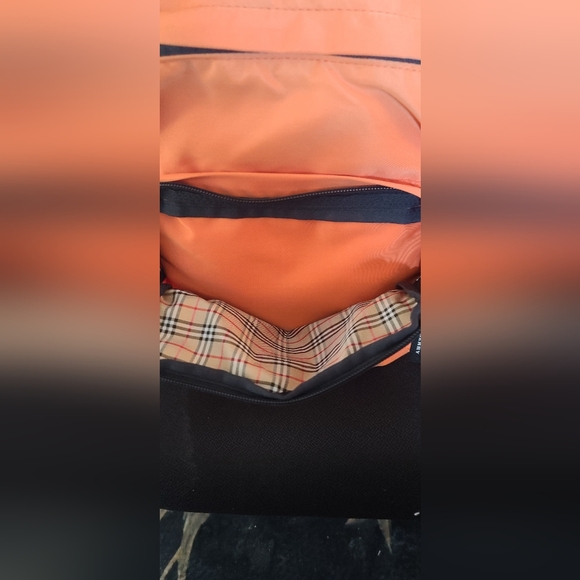 Burberry backpack Nylon orange auth# BS12306 - Picture 3 of 16